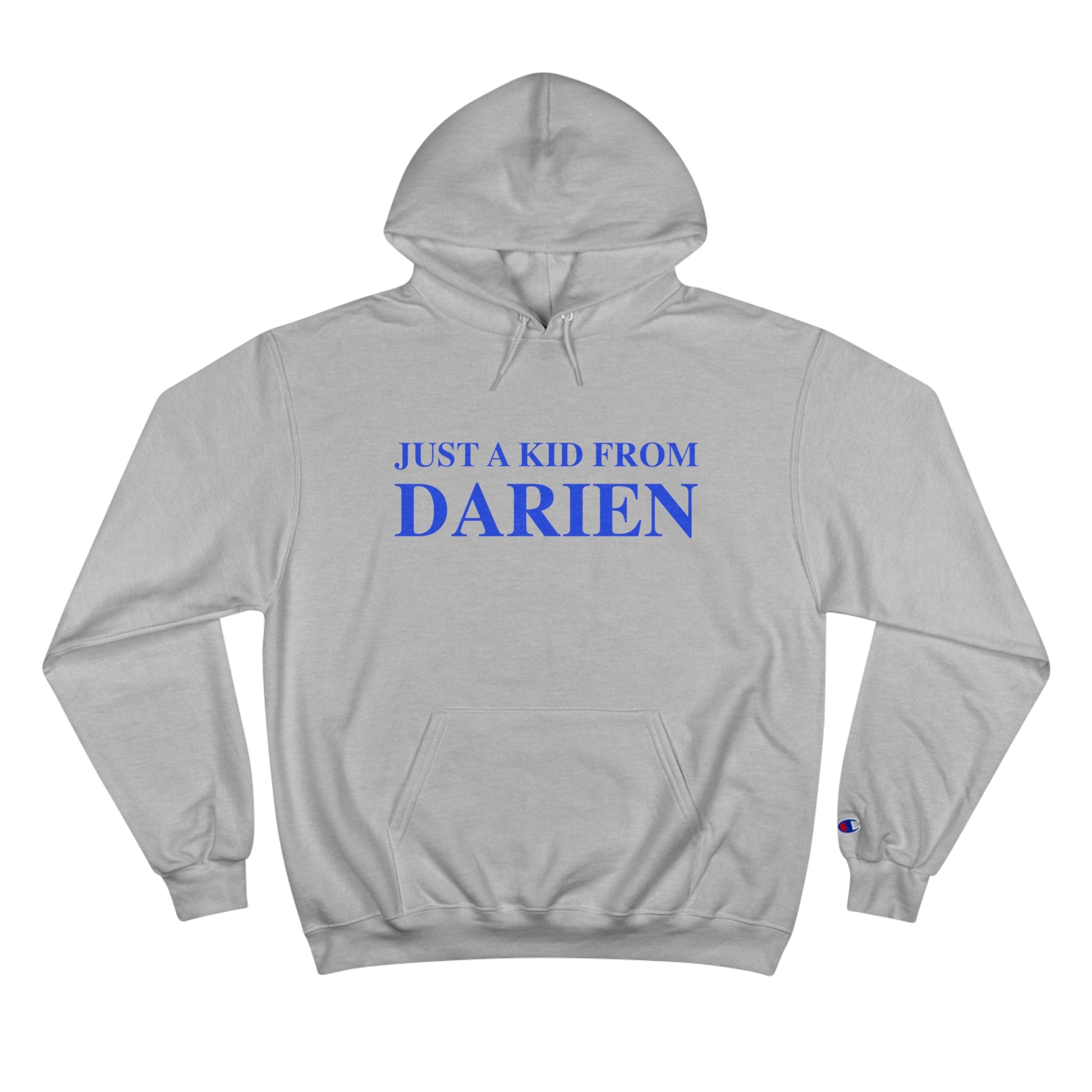 just a kid from darien // darien connecticut champion hoodie sweatshirt // finding connecticut 