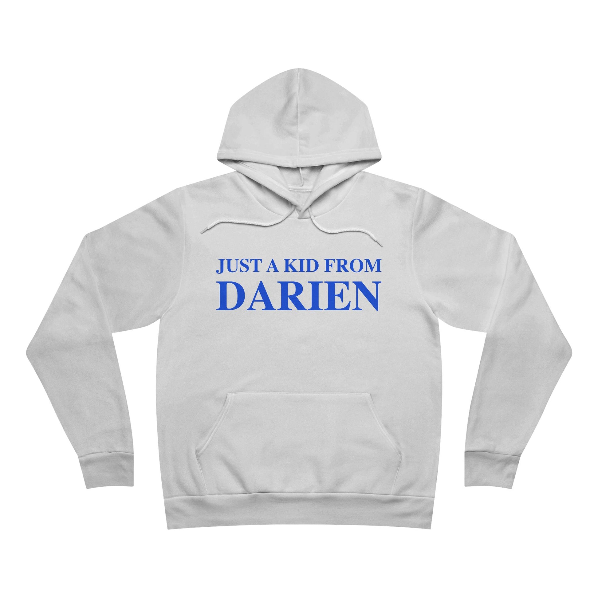 just a kid from darien // darien connecticut  unisex hoodie sweatshirt // finding connecticut 