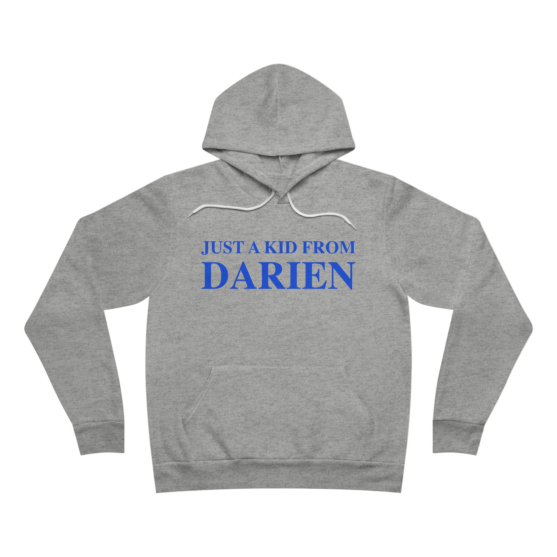 just a kid from darien // darien connecticut  unisex hoodie sweatshirt // finding connecticut 
