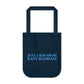 just a kid from east haddam tote bag // east haddam connecticut gifts and merch // finding connecticut 
