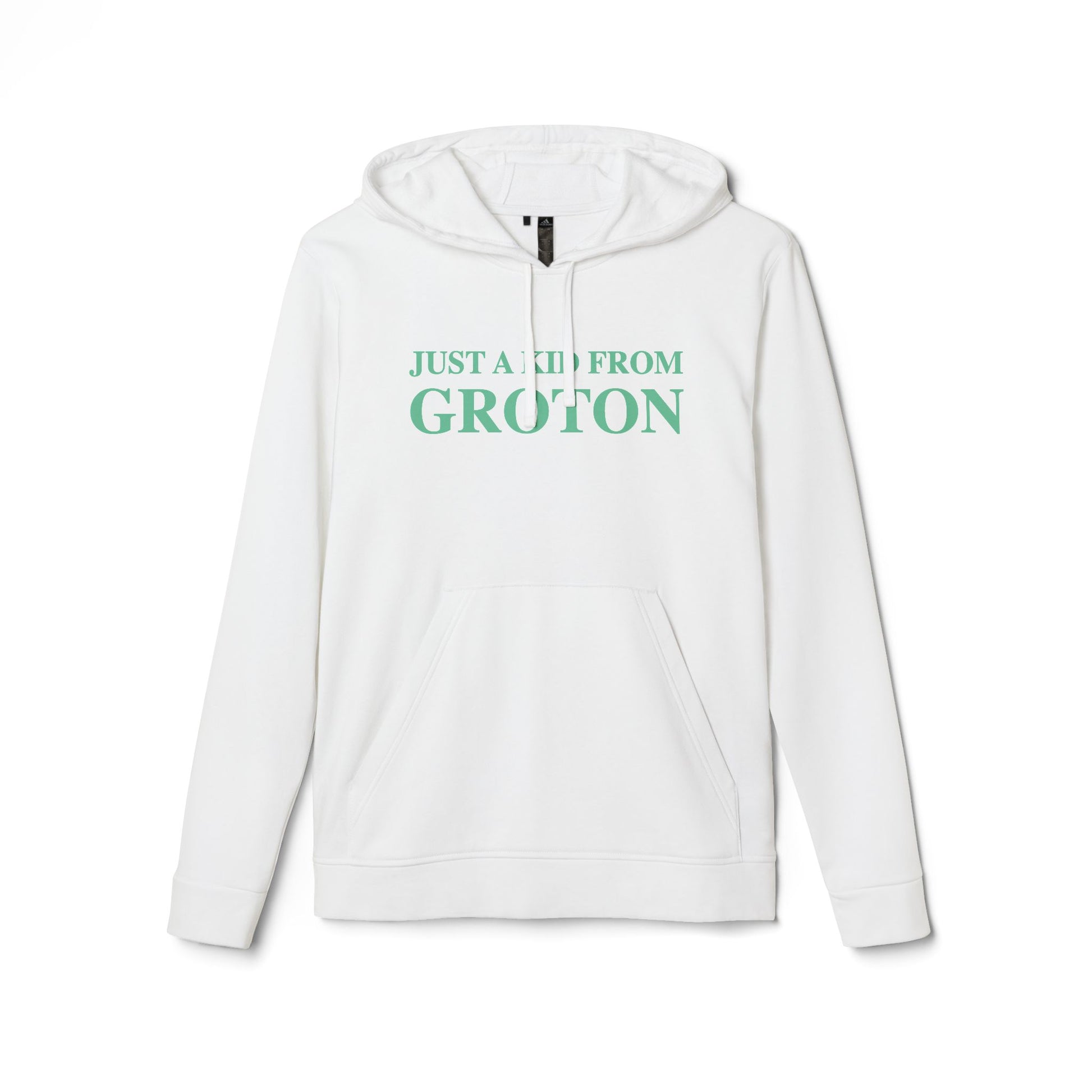 just a kid from groton // groton connecticut unisex adidas hoodie sweatshirts  // finding connecticut 