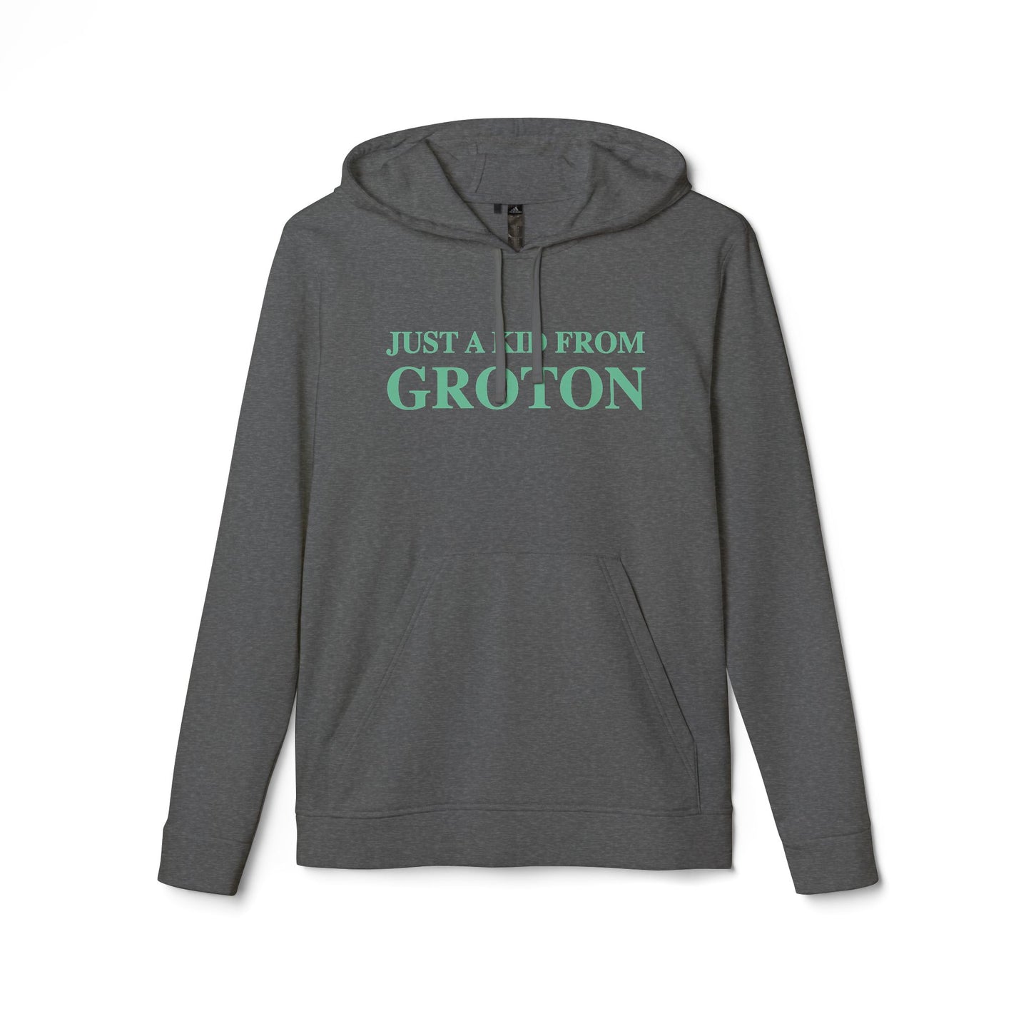 just a kid from groton // groton connecticut unisex adidas hoodie sweatshirts  // finding connecticut 
