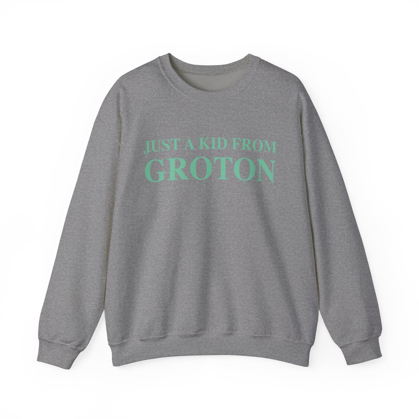 just a kid from groton // groton connecticut unisex sweatshirts  // finding connecticut 