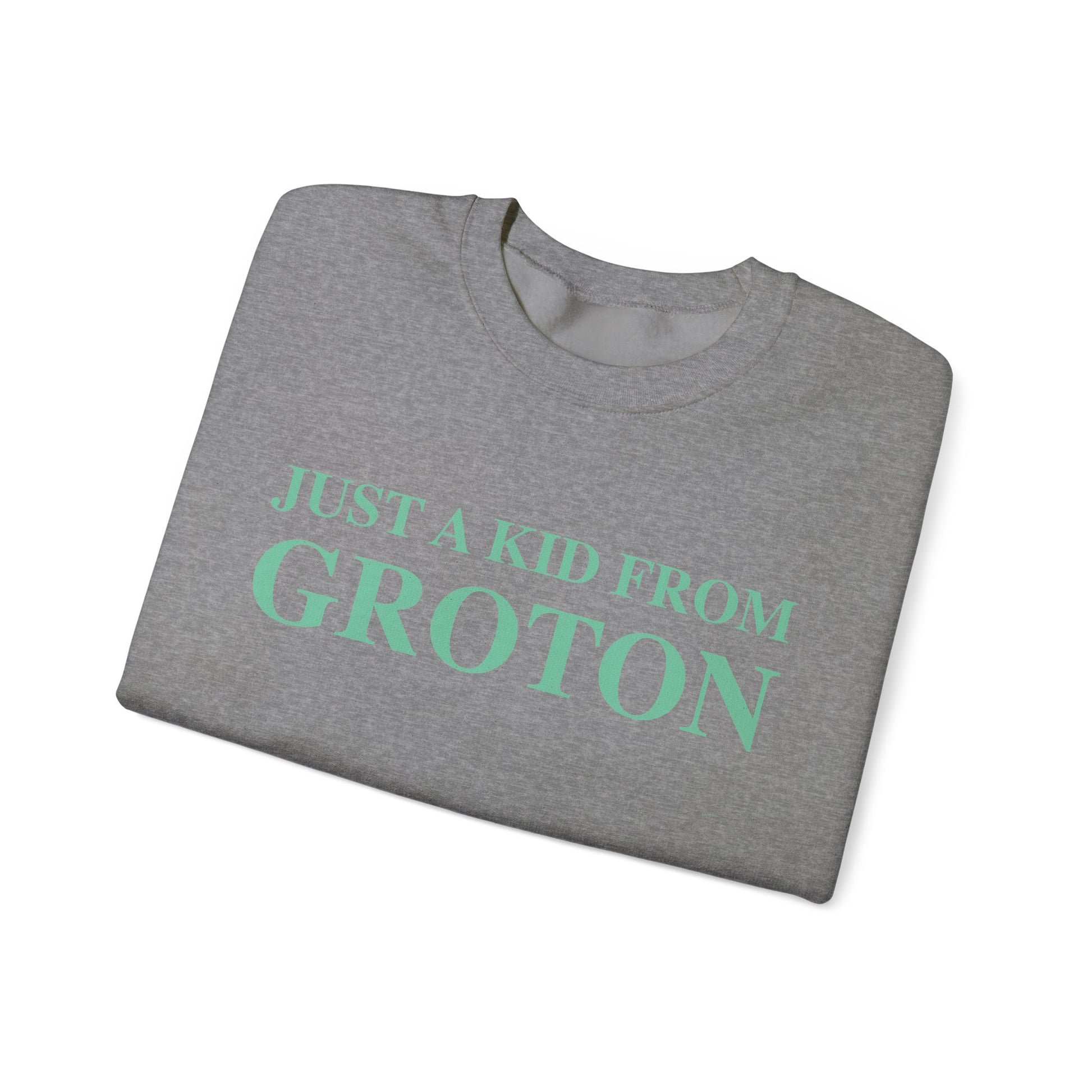 just a kid from groton // groton connecticut unisex sweatshirts  // finding connecticut 