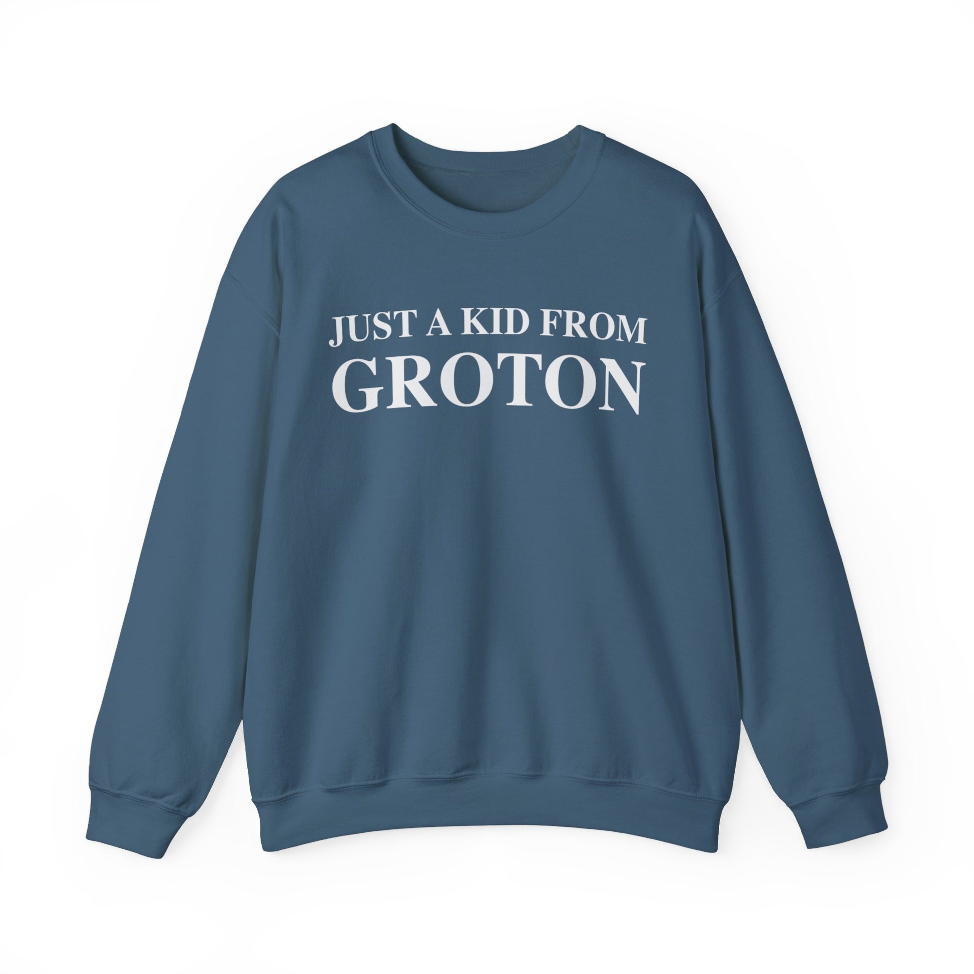 just a kid from groton // groton ct unisex sweatshirt // finding connecticut 