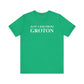 just a kid from groton // groton ct unisex t shirts  // finding connecticut 