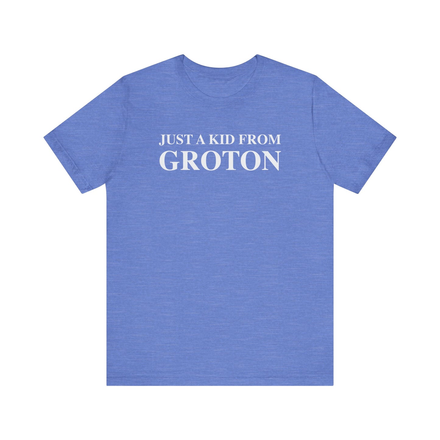 just a kid from groton // groton ct unisex t shirts  // finding connecticut 