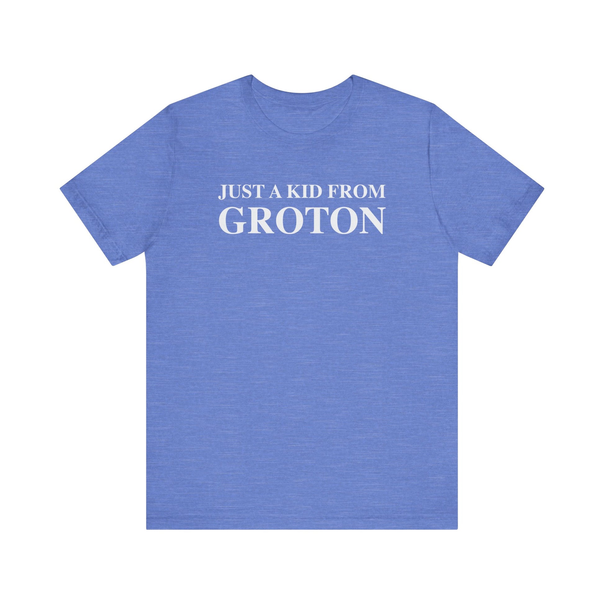 just a kid from groton // groton ct unisex t shirts  // finding connecticut 