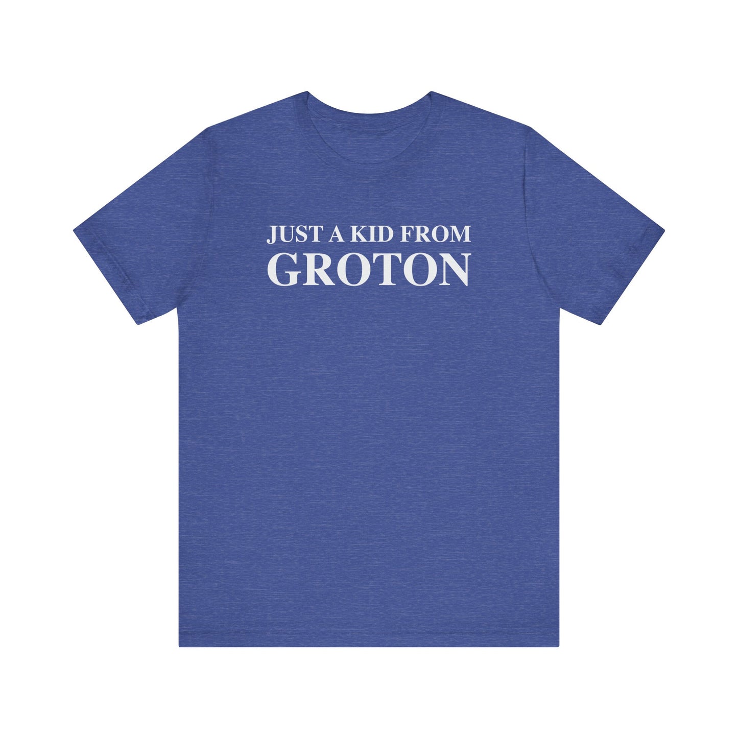 just a kid from groton // groton ct unisex t shirts  // finding connecticut 