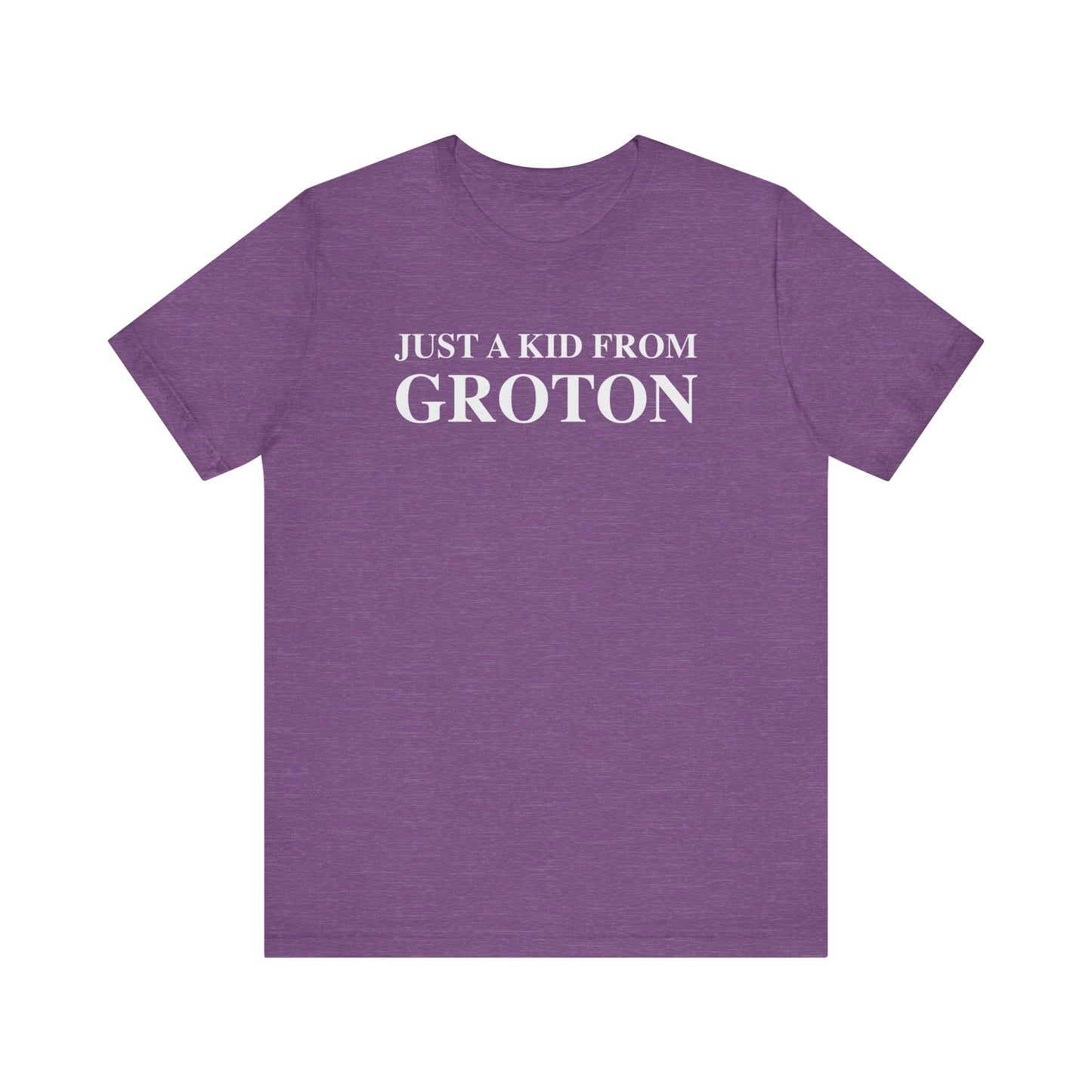 just a kid from groton // groton ct unisex t shirts  // finding connecticut 