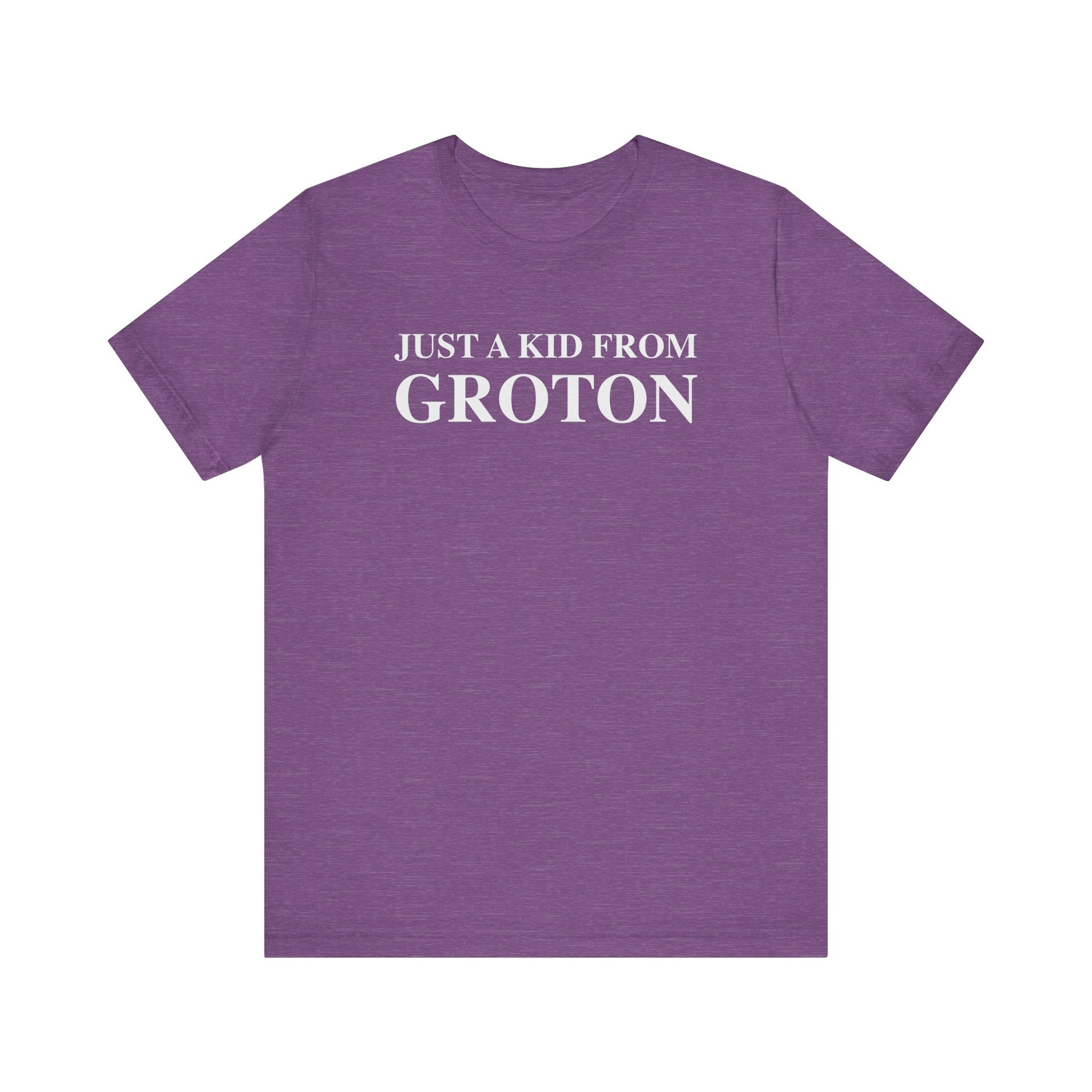 just a kid from groton // groton ct unisex t shirts  // finding connecticut 