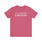 just a kid from groton // groton ct unisex t shirts  // finding connecticut 