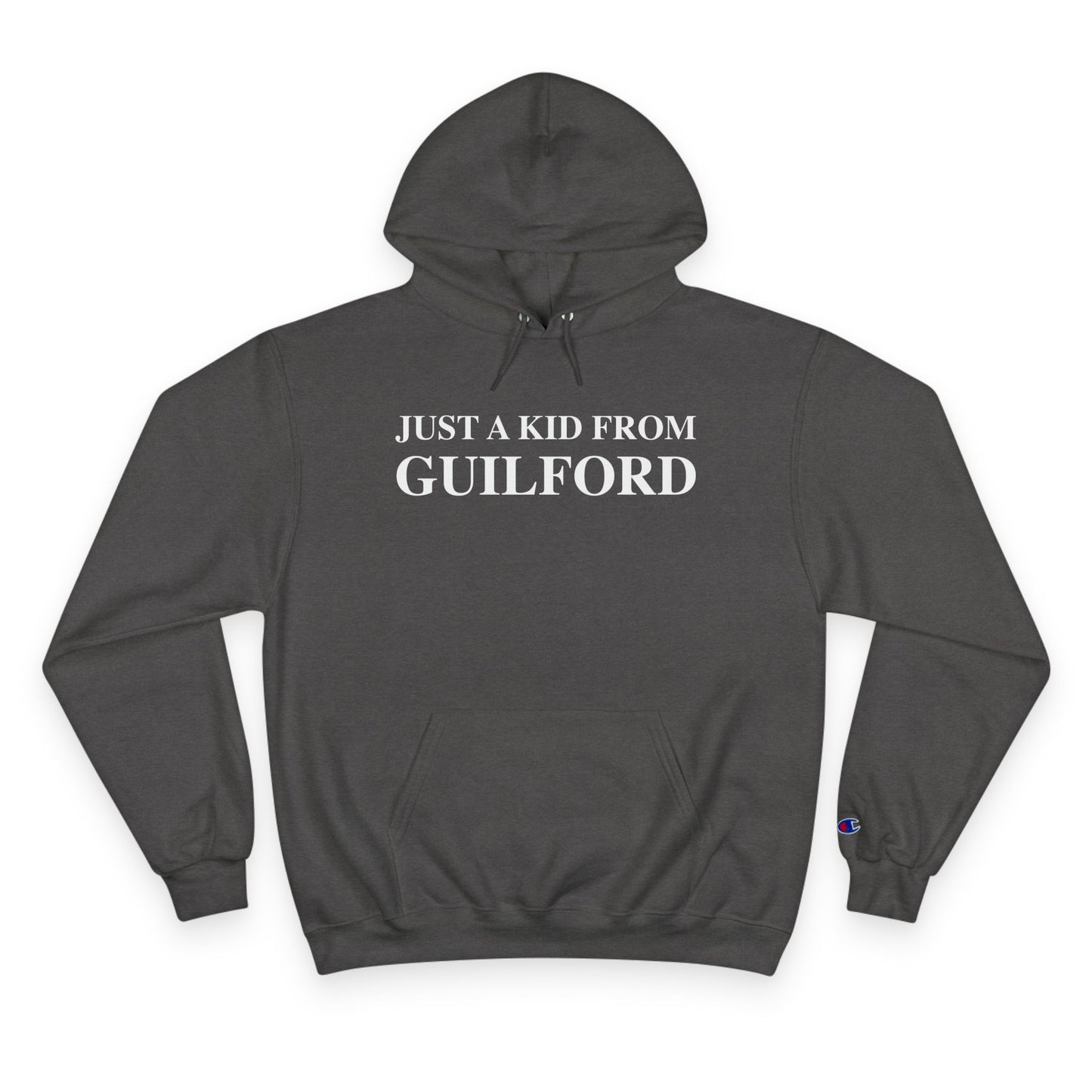 just a kid from guilford // guilford ct unisex hoodie sweatshirts // finding connecticut 