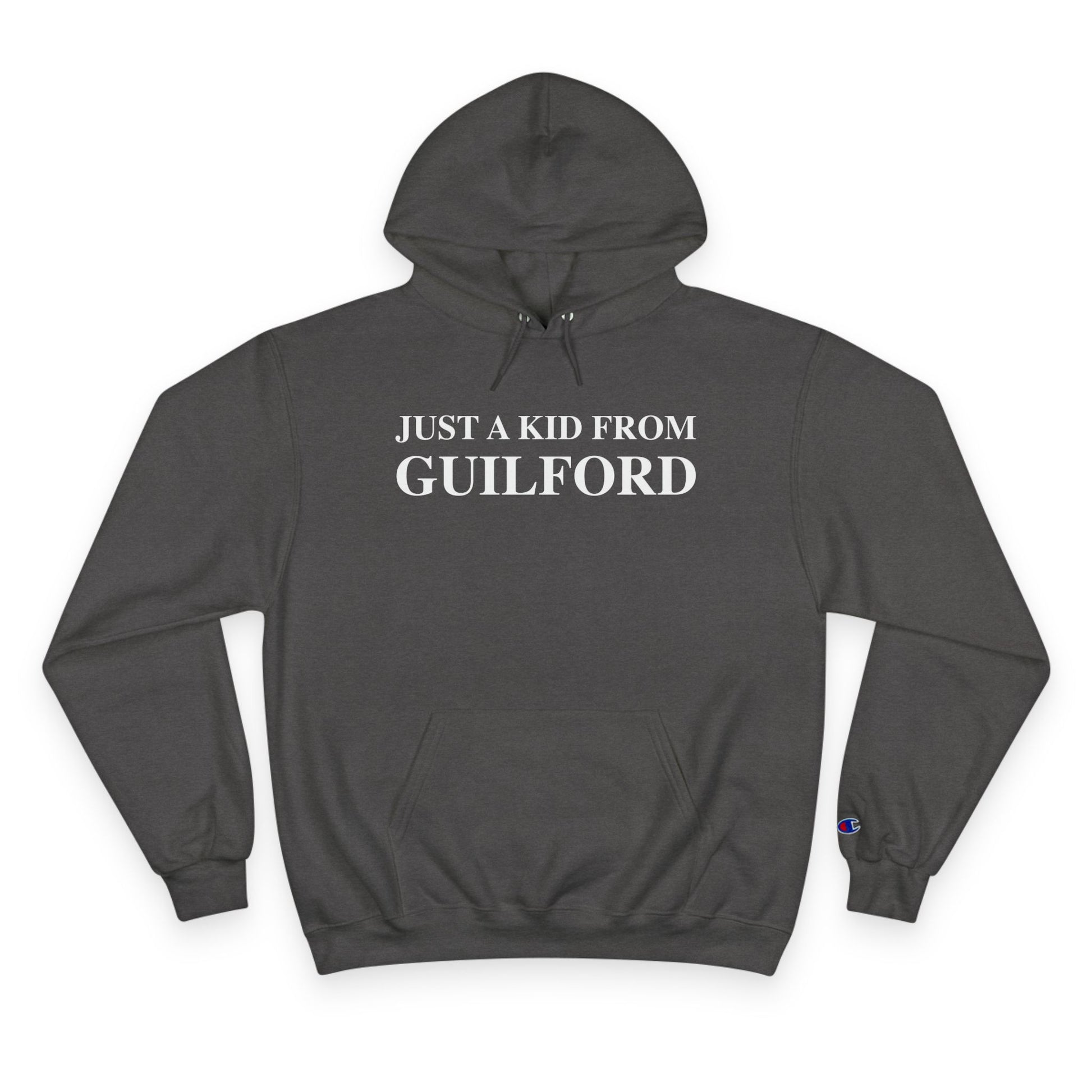 just a kid from guilford // guilford ct unisex hoodie sweatshirts // finding connecticut 
