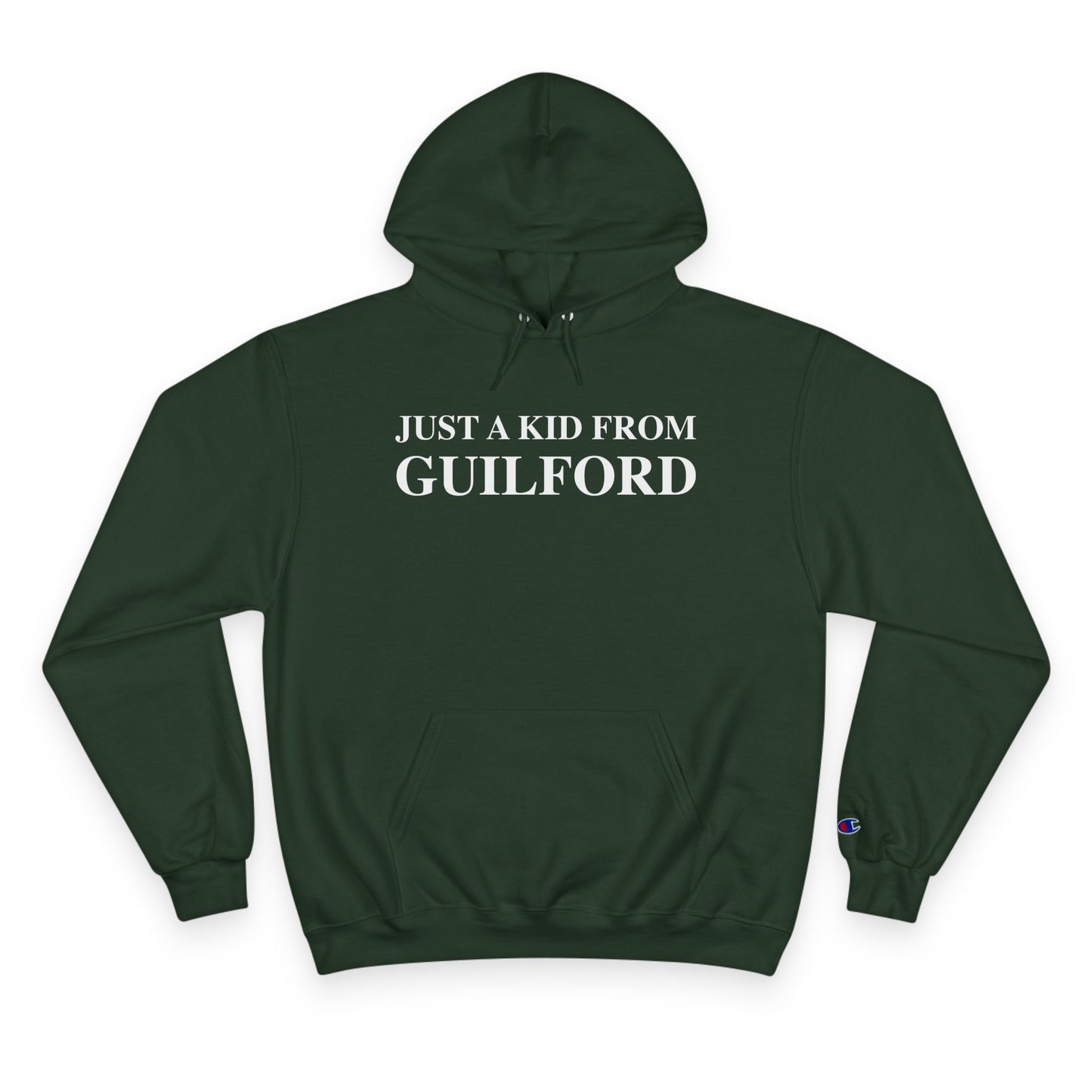 just a kid from guilford // guilford ct unisex hoodie sweatshirts // finding connecticut 
