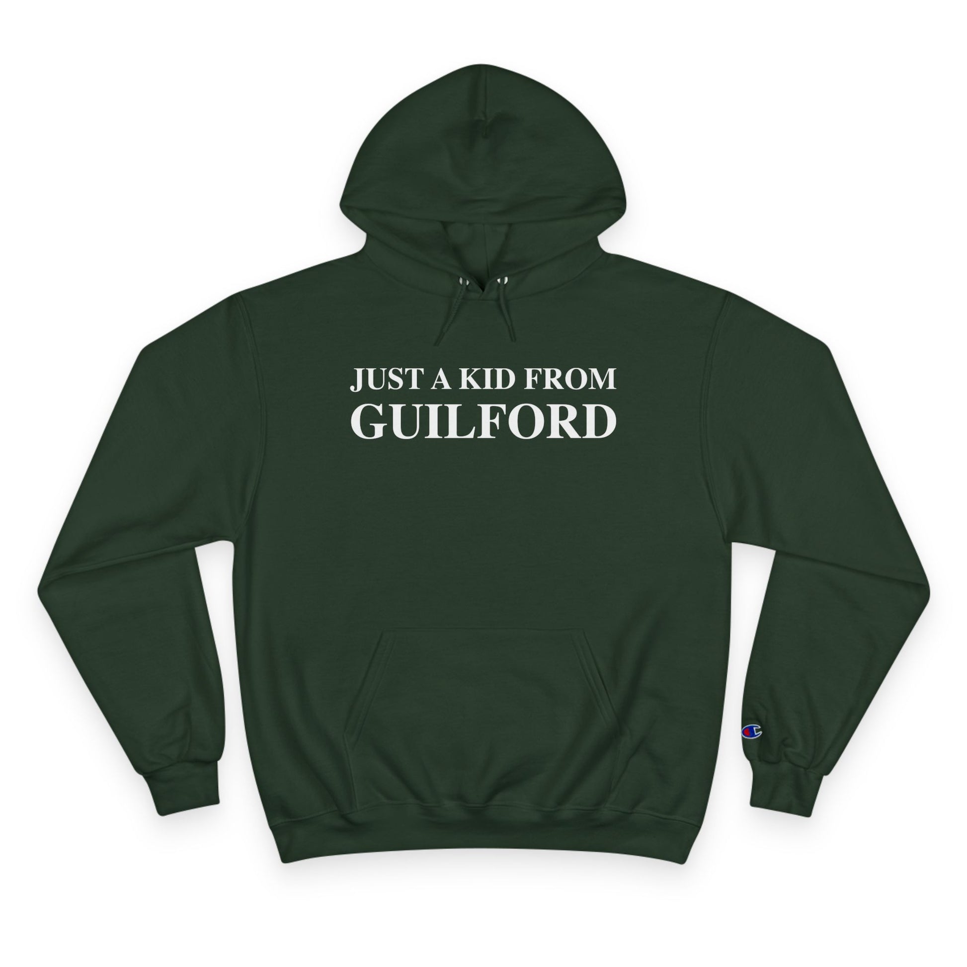 just a kid from guilford // guilford ct unisex hoodie sweatshirts // finding connecticut 