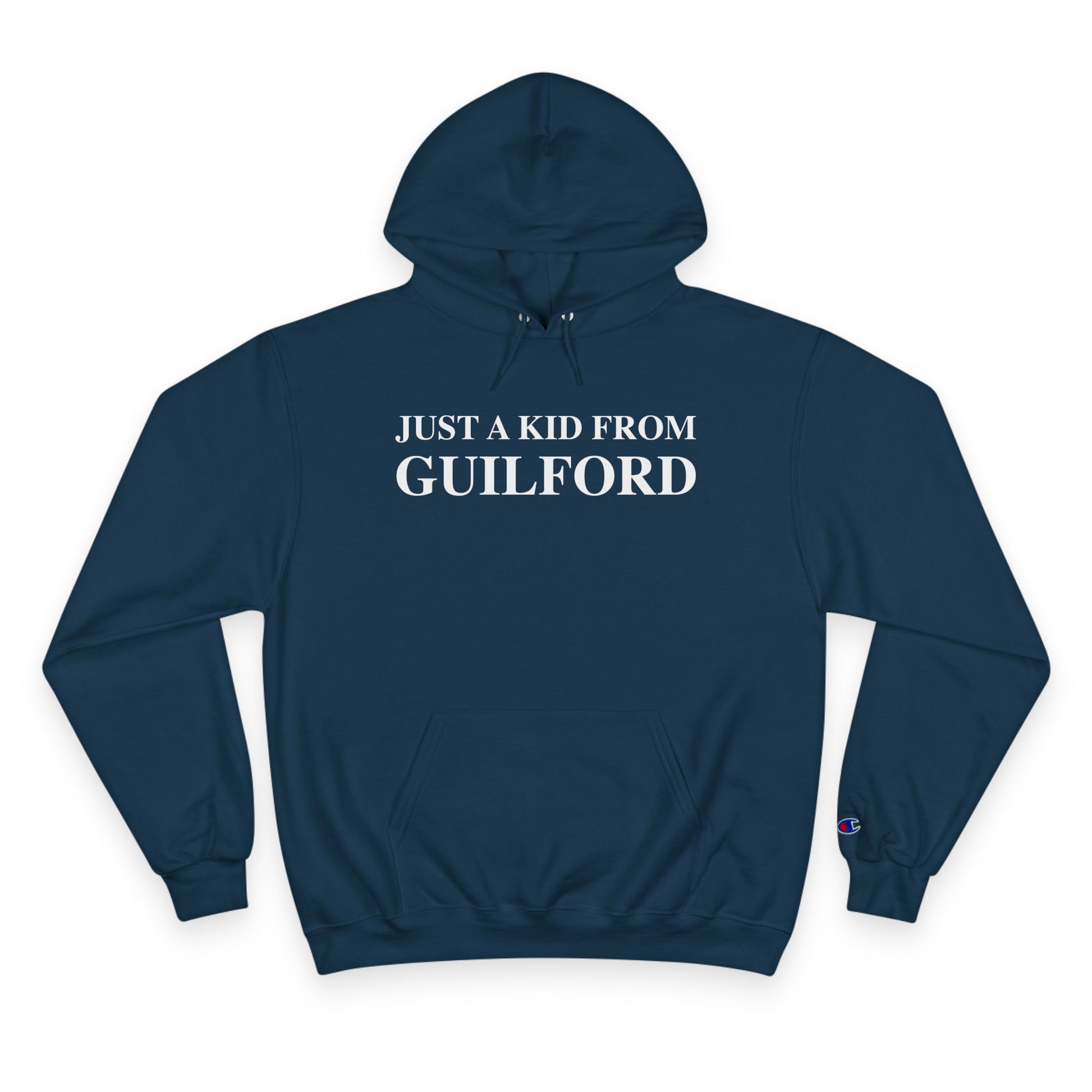 just a kid from guilford // guilford ct unisex hoodie sweatshirts // finding connecticut 