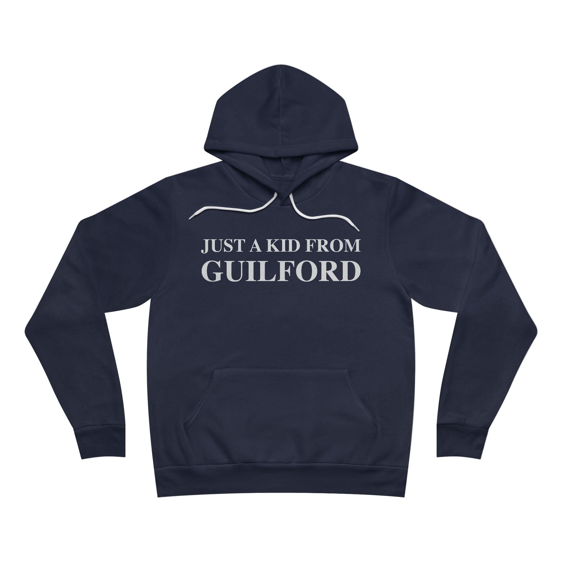 just a kid from guilford // guilford ct unisex hoodies sweatshirts // finding connecticut 