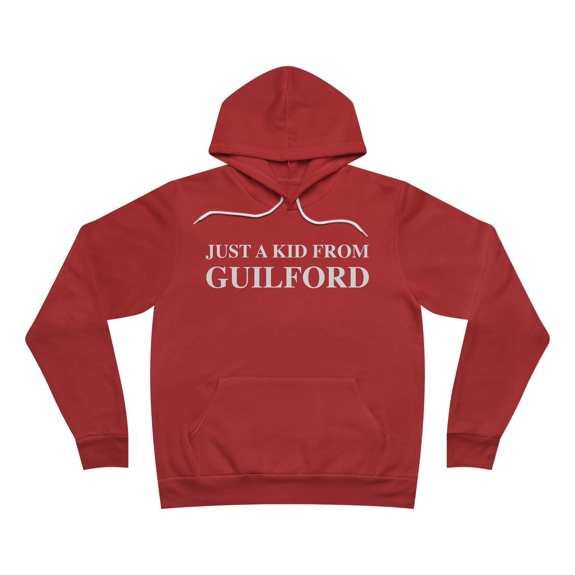 just a kid from guilford // guilford ct unisex hoodies sweatshirts // finding connecticut 