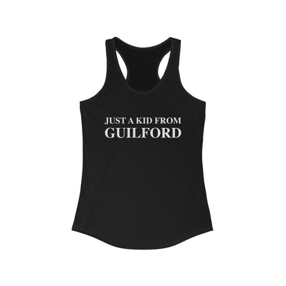 just a kid from guilford // guilford ct womens tank top shirts  // finding connecticut 