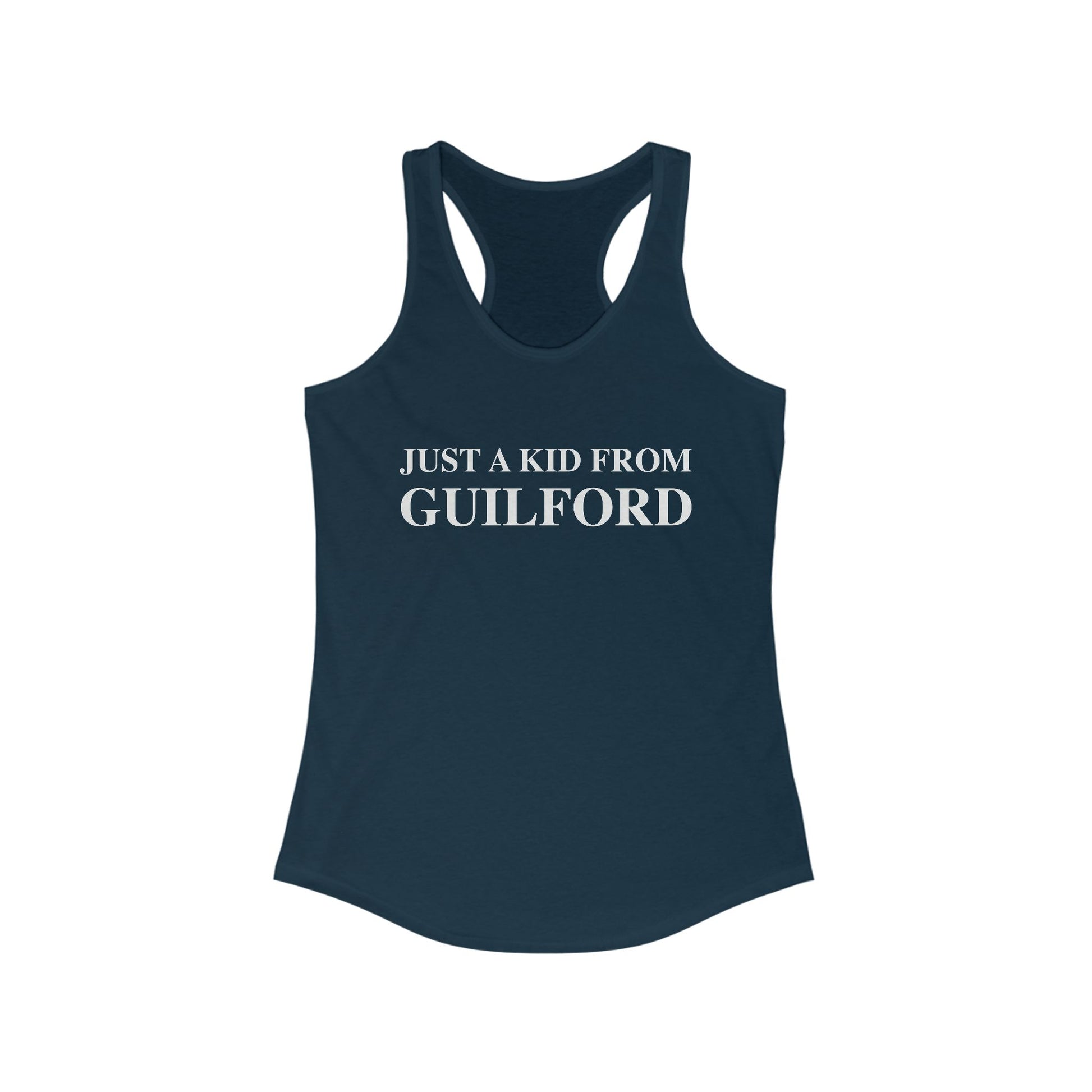 just a kid from guilford // guilford ct womens tank top shirts  // finding connecticut 