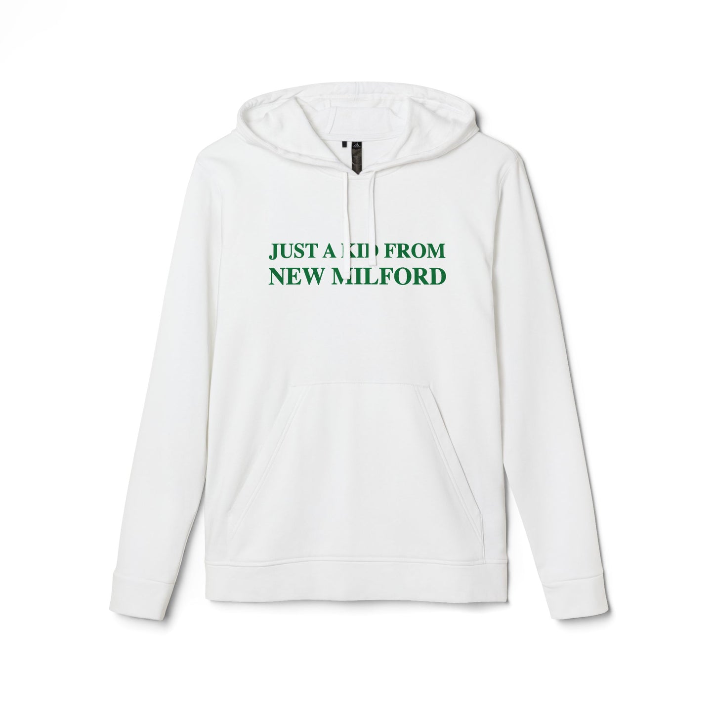 just a kid from new milford // new milford connecticut hoodie sweatshirt // finding connecticut 
