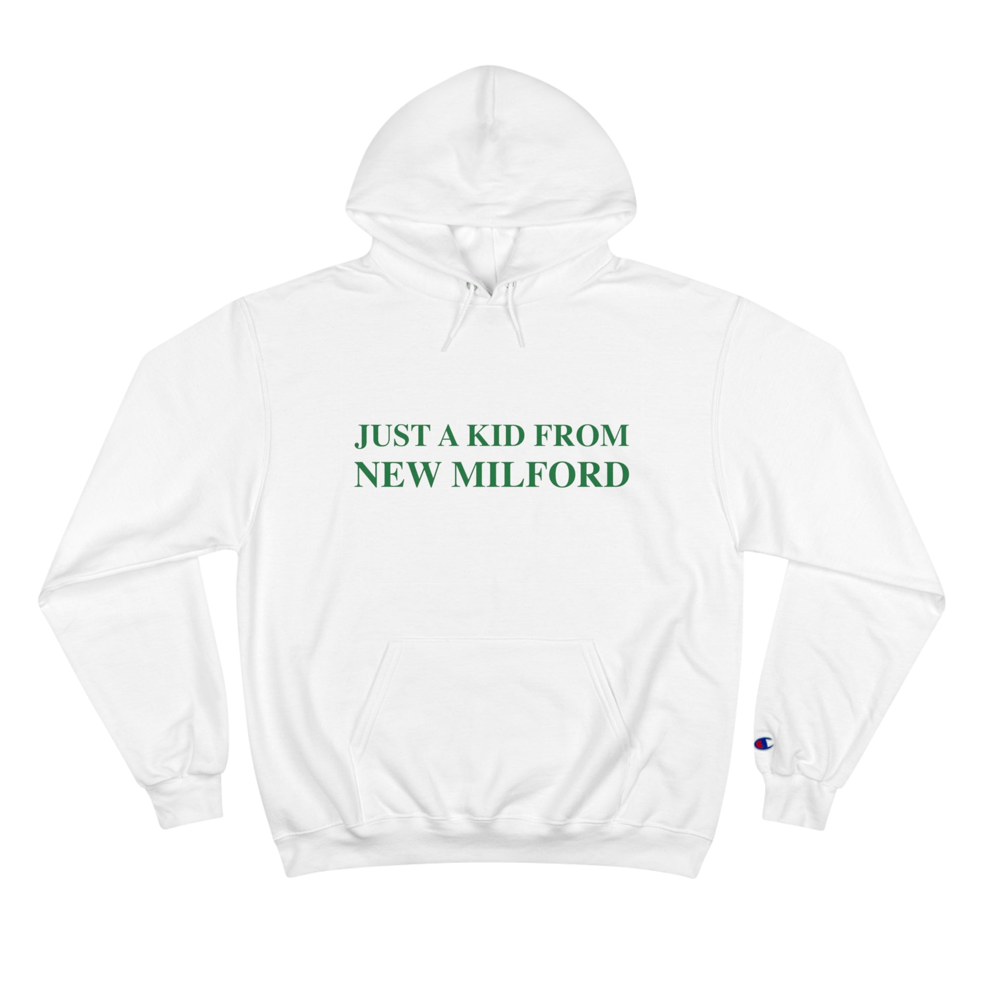 just a kid from new milford / new milford ct hoodie sweatshirt // finding connecticut 
