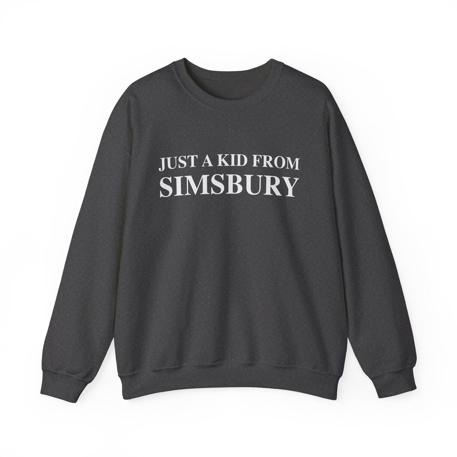 just a kid from simsbury // simsbury CT unisex sweatshirt  // finding connecticut 