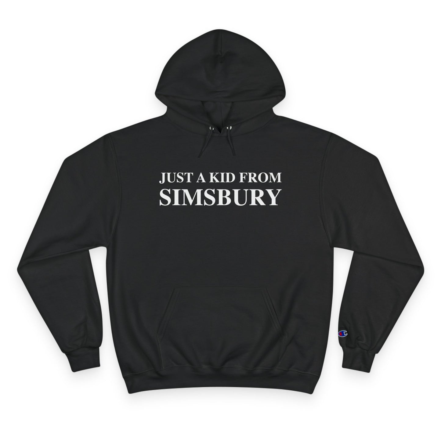 just a kid from simsbury // simsbury ct unisex hoodie sweatshirt // finding connecticut 