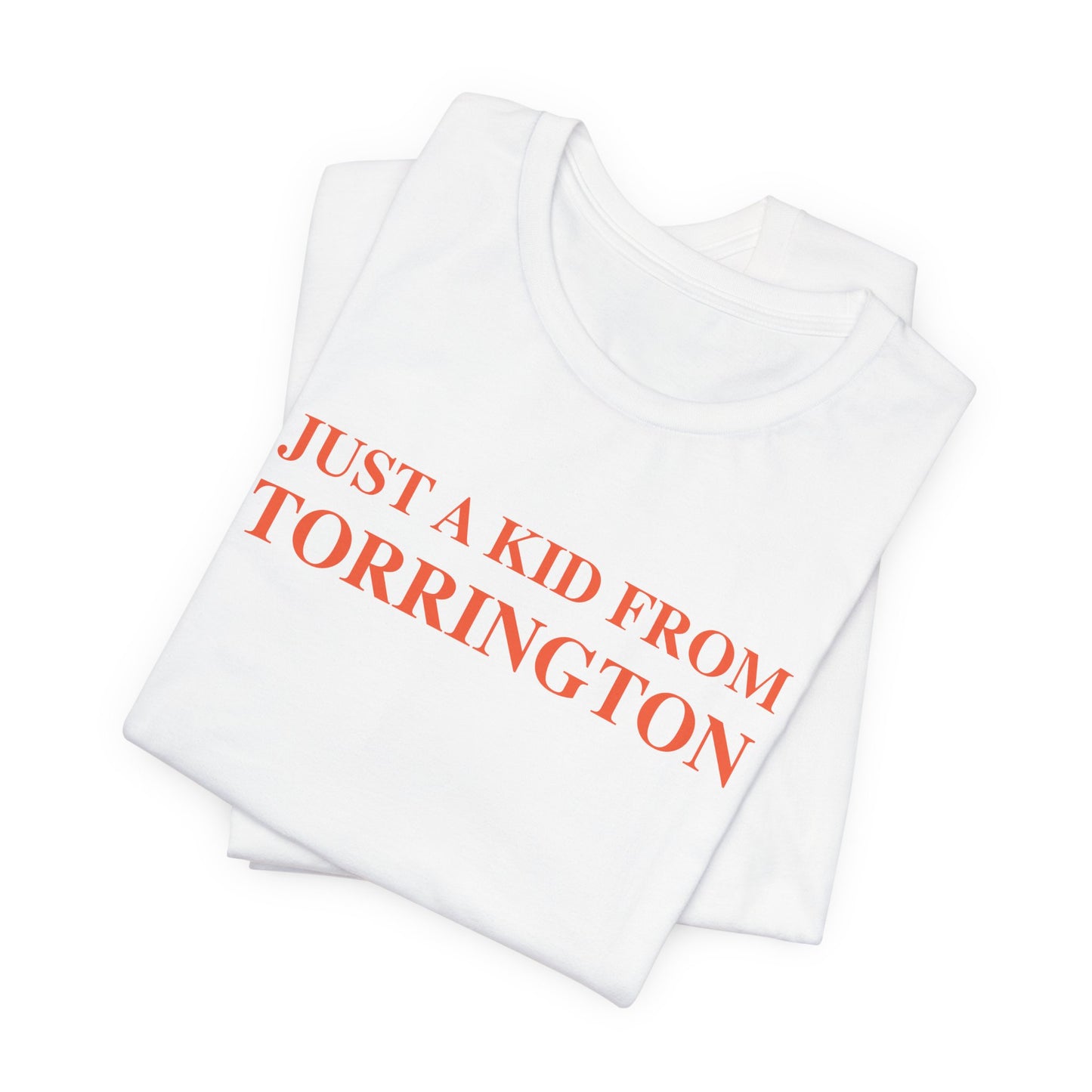just a kid from torrington // finding connecticut unisex t shirts  // finding connecticut 