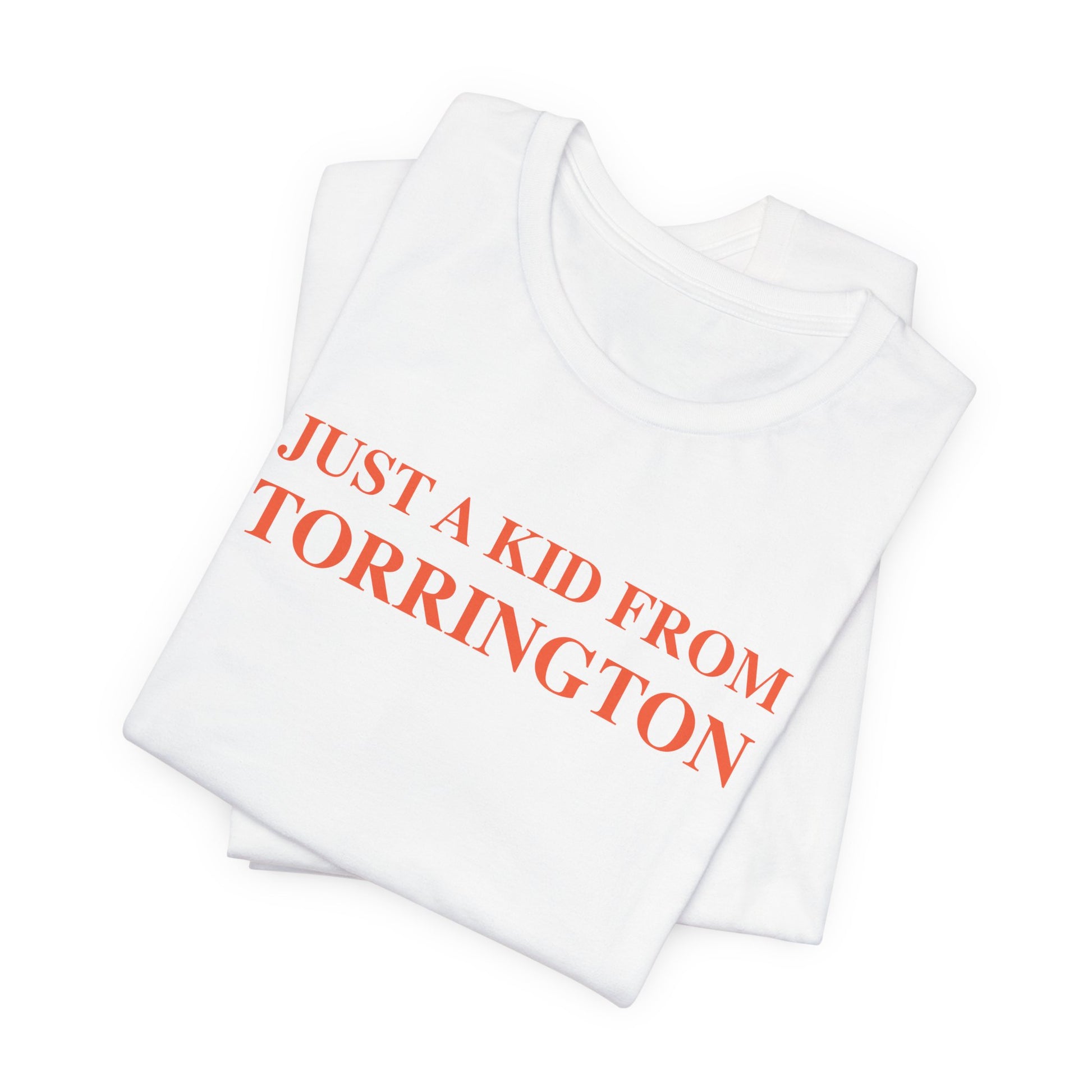 just a kid from torrington // finding connecticut unisex t shirts  // finding connecticut 