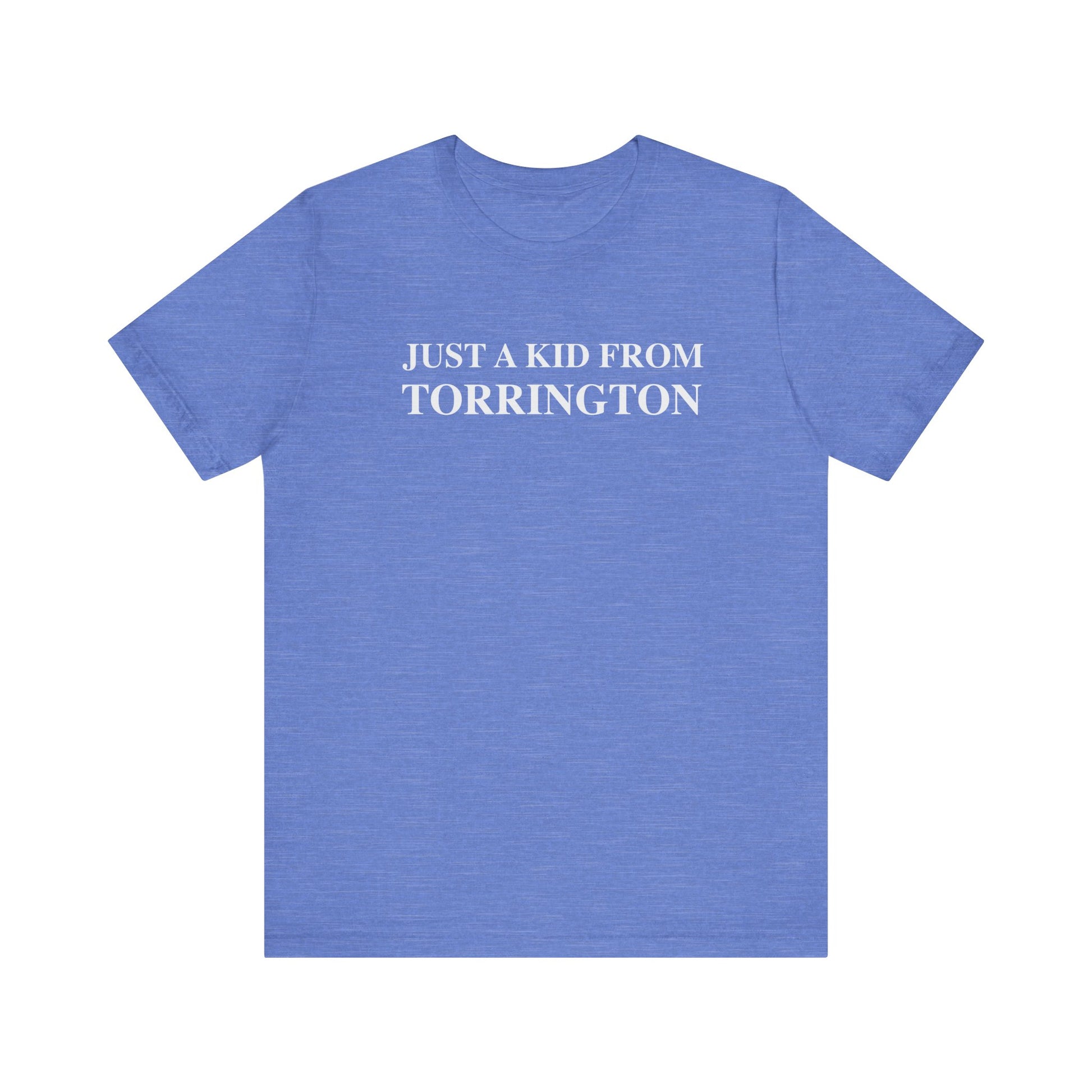 just a kid from torrington // torrington ct unisex t shirts   // finding connecticut