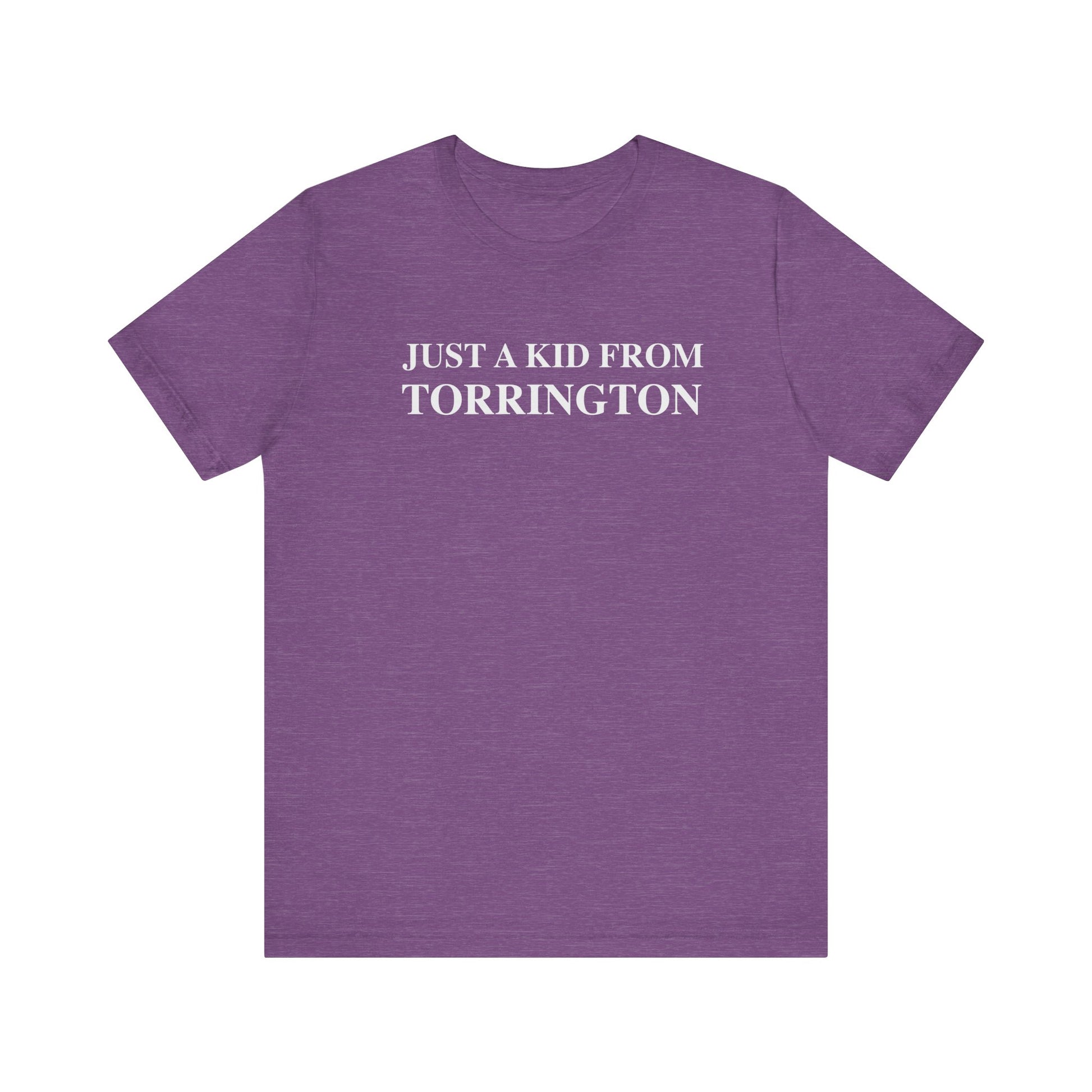 just a kid from torrington // torrington ct unisex t shirts   // finding connecticut