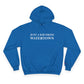 just a kid from watertown // watertown CT unisex champion hoodie sweatshirt // Finding Connecticut 