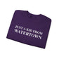 just a kid from watertown // watertown CT unisex sweatshirt // Finding Connecticut 