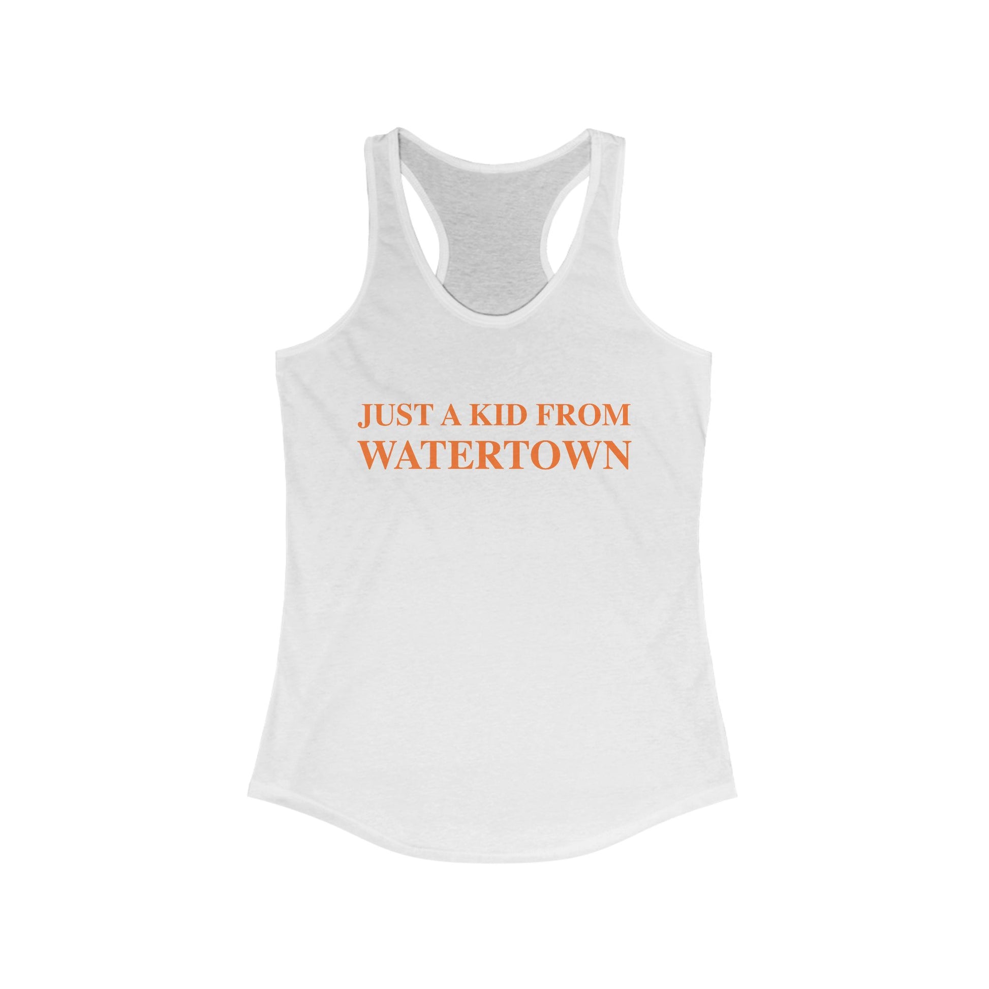 just a kid from watertown // watertown connecticut tank top shirts // finding connecticut 