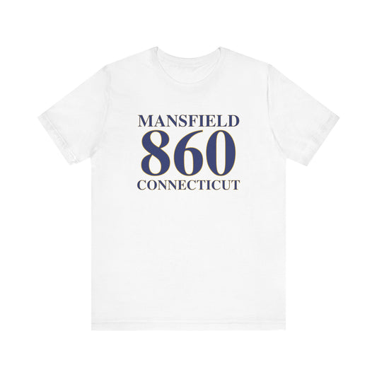 mansfield 860 Connecticut // mansfield Connecticut unisex t shirt // finding connecticut 