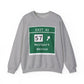 merritt parkway exit 42 sweatshirt -- westport connecticut gifts and merch by Finding Connecticut 