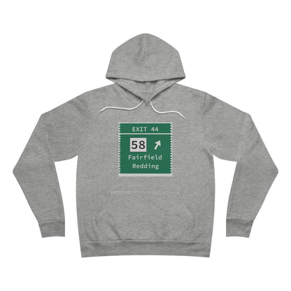 merritt parkway exit 44 unisex hoodie sweatshirt - fairfield connecticut gifts and merch by finding Connecticut
