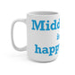 middletown is my happy place mug // middletown connecticut gifts and merch // finding connecticut 