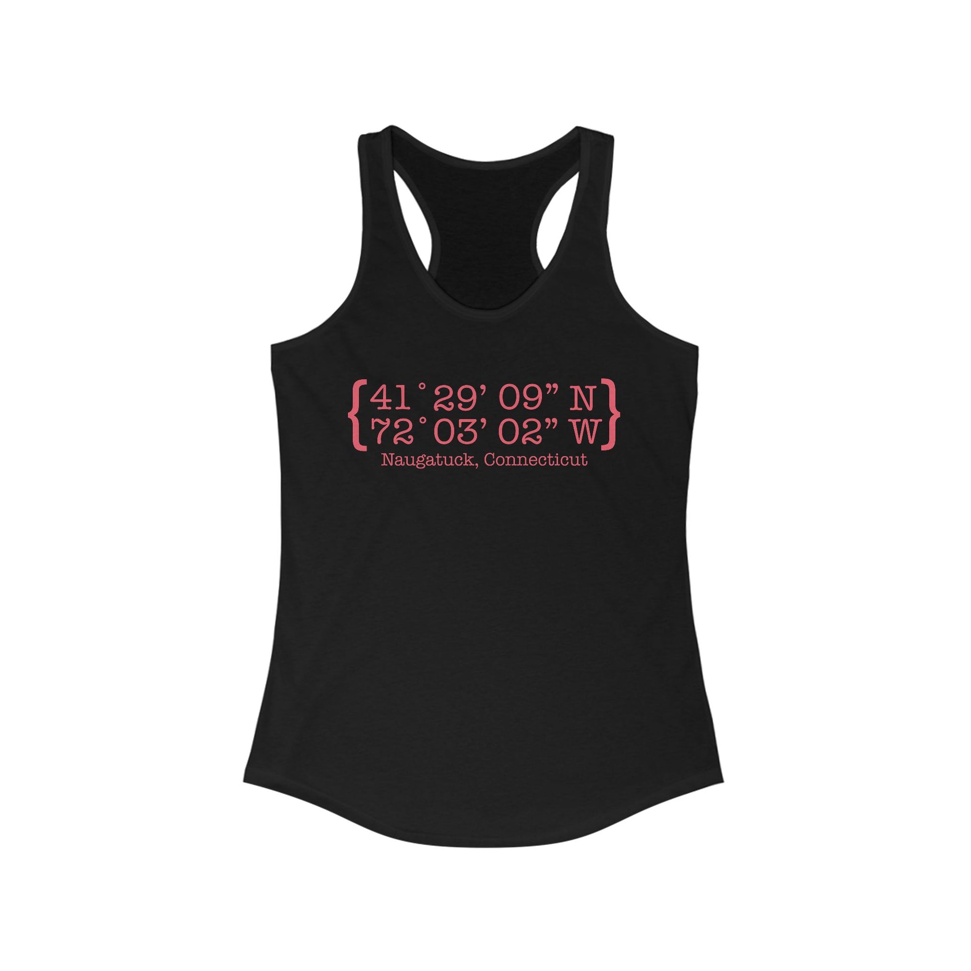 naugatuck coordinates // naugatuck connecticut womens tank top shirts // finding connecticut