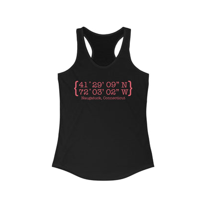 naugatuck coordinates // naugatuck connecticut womens tank top shirts // finding connecticut