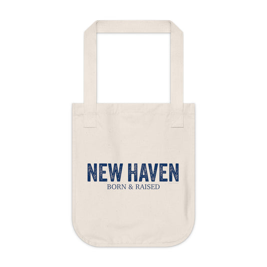 new haven born and raised tote bag // new haven connecticut gifts and merch // finding connecticut 
