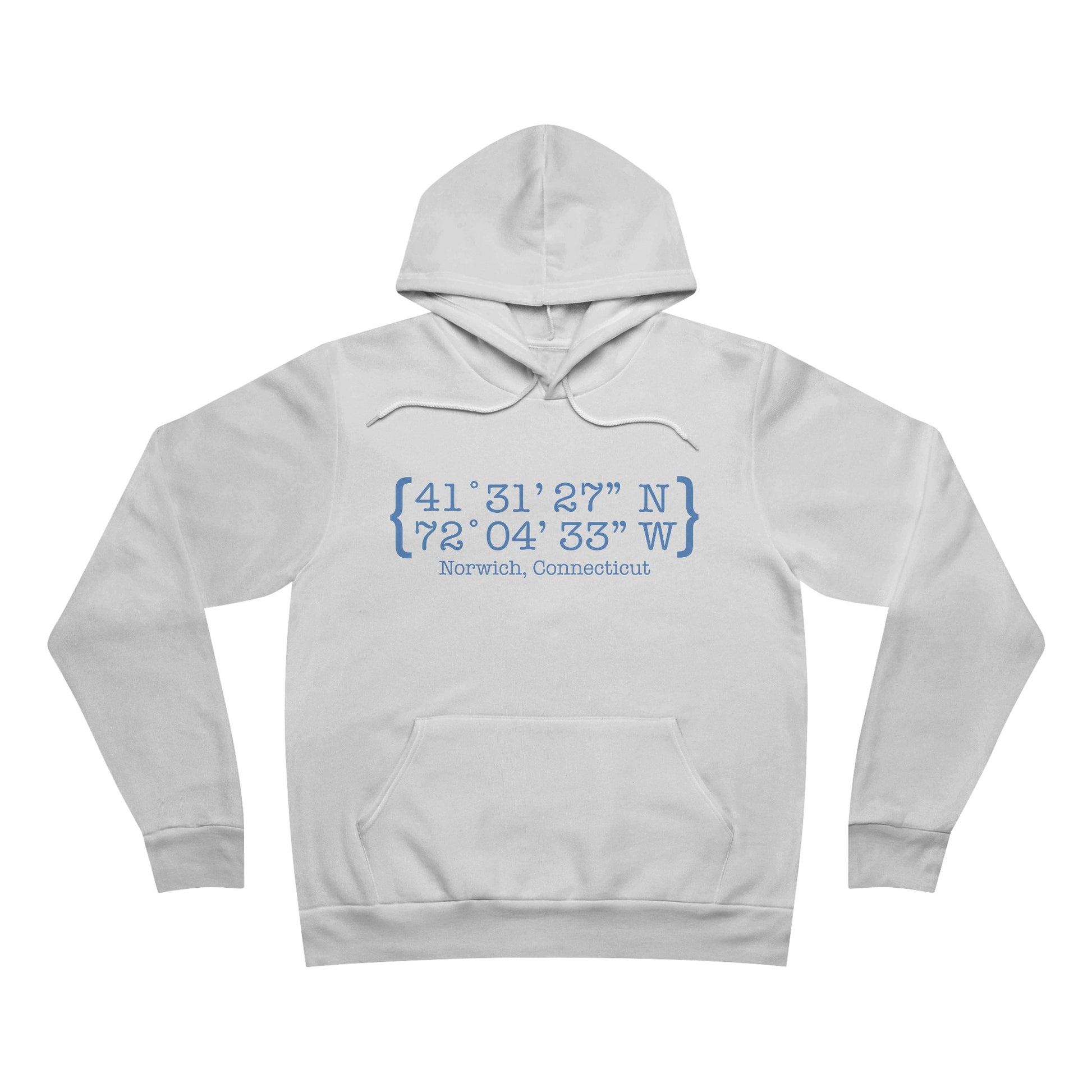 norwich Coordinates // norwich connecticut  unisex hoodie sweatshirts  // finding connecticut 