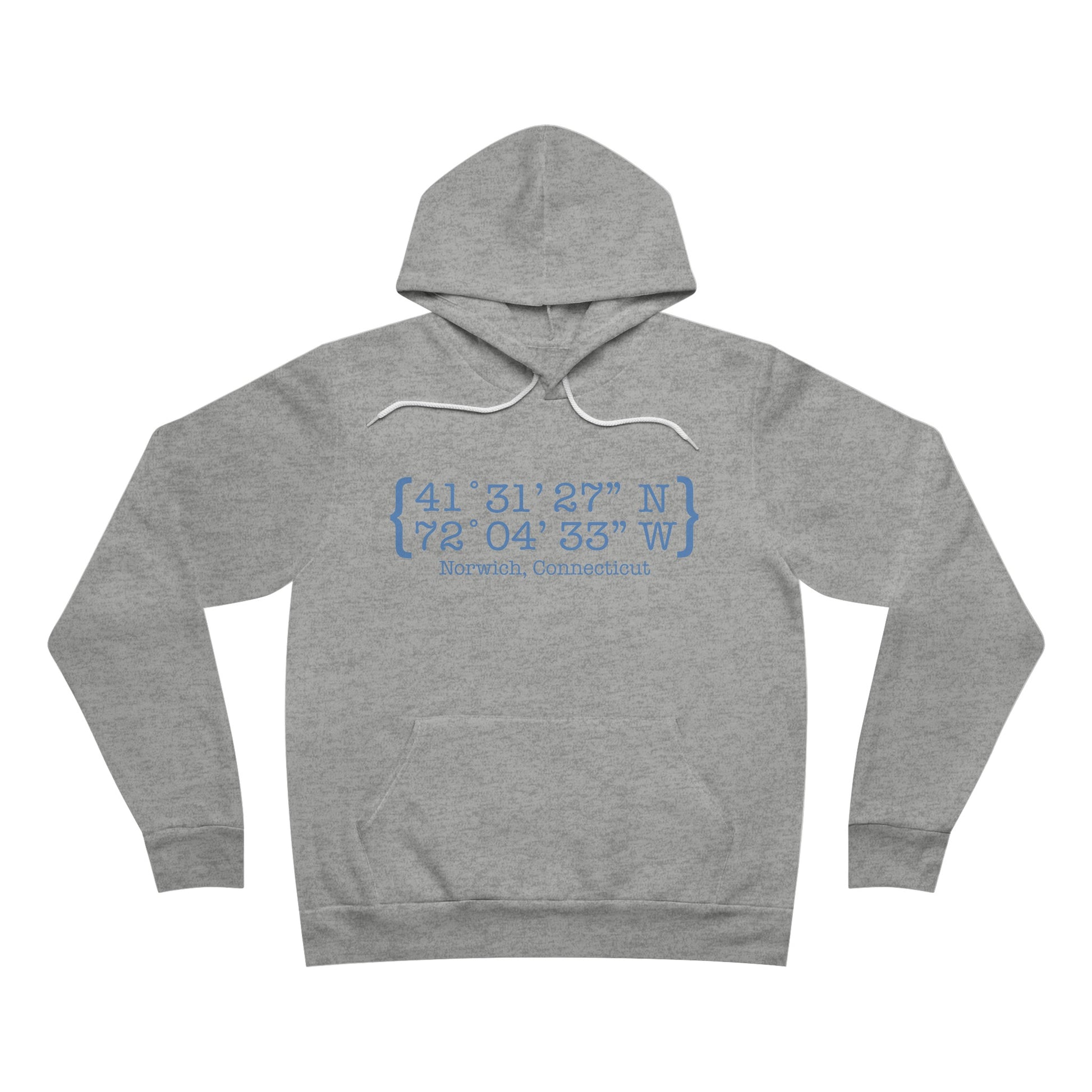 norwich Coordinates // norwich connecticut  unisex hoodie sweatshirts  // finding connecticut 