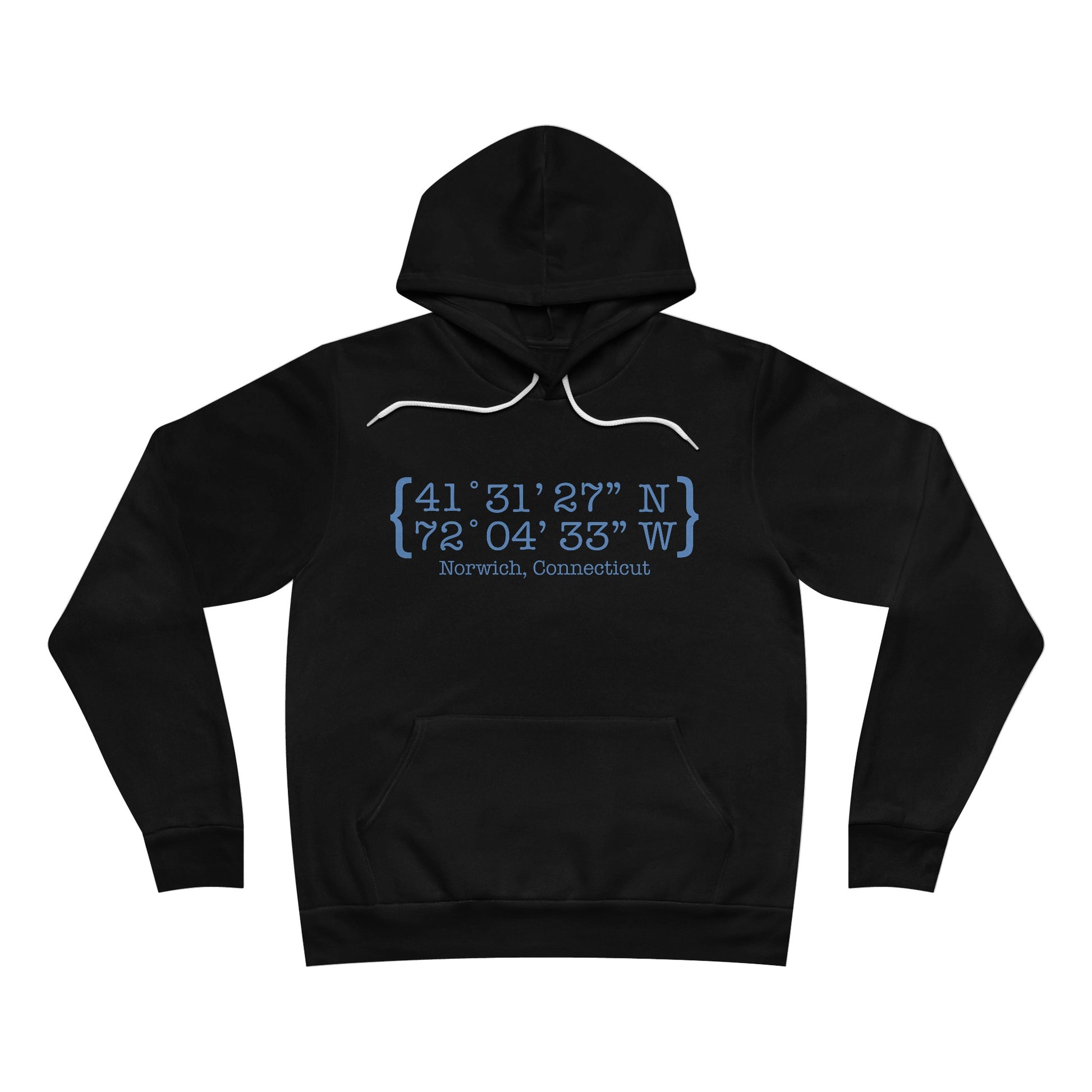 norwich Coordinates // norwich connecticut  unisex hoodie sweatshirts  // finding connecticut 