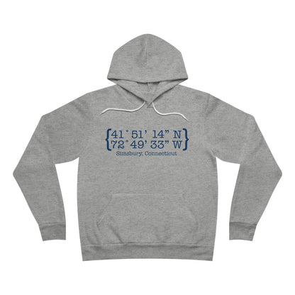 simsbury coordinates // simsbury connecticut  unisex hoodie sweatshirt / finding connecticut 