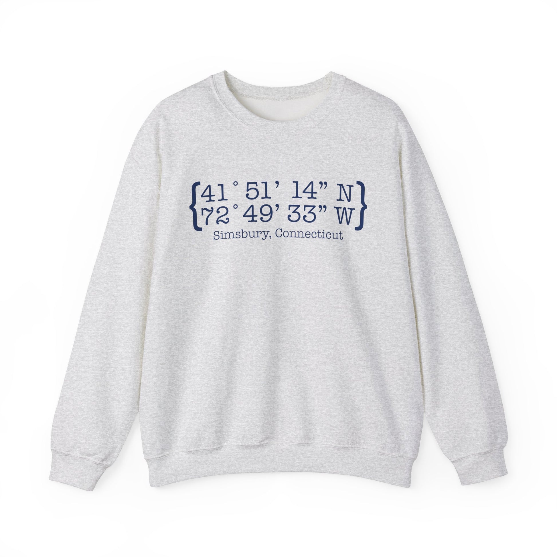 simsbury coordinates // simsbury connecticut  unisex sweatshirt// finding connecticut 
