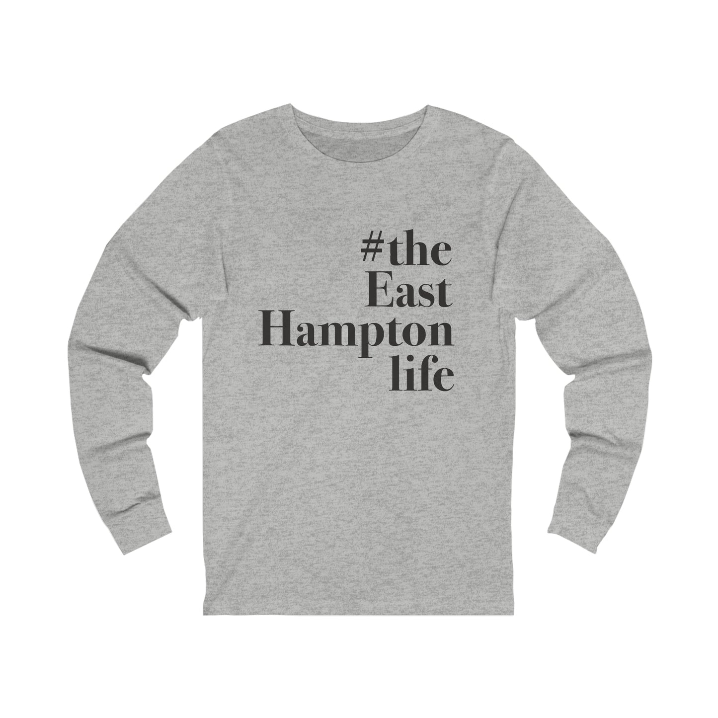 East hampton unisex long sleeve shirt

#theeasthamptonlife // east Hampton connecticut long sleeve t shirt // finding connecticut