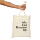 #theeasthamptonlife / east Hampton connecticut tote bag // finding connecticut 